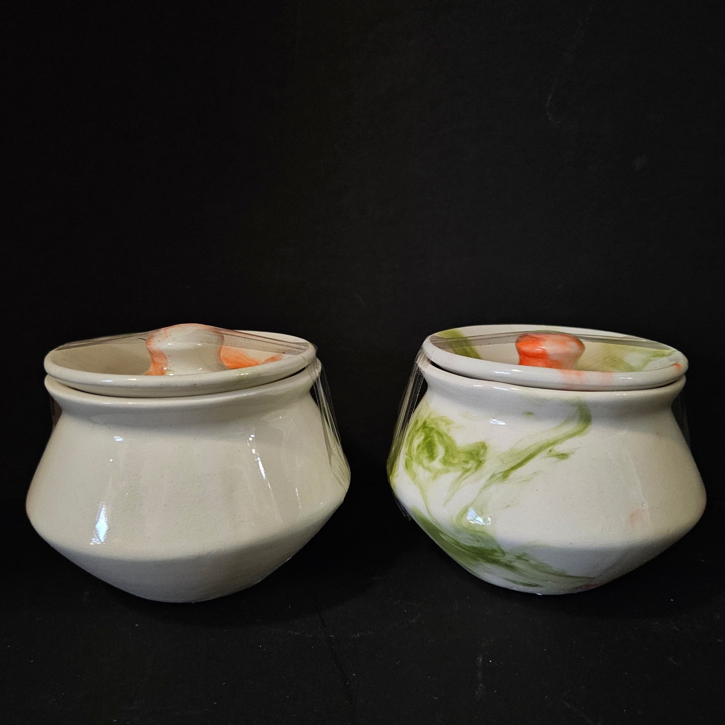 Kanch Aroma Ceramic 2 pieces jar set Exclusive gift set for festive season