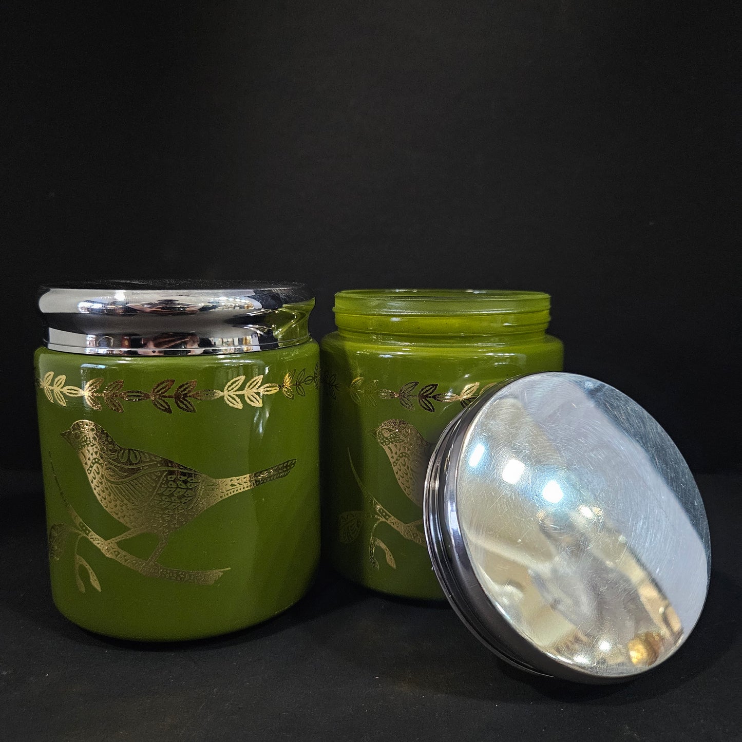 Shelly Olivia-2 glassware 2piece glass jar set perfect for Return gifting purpose