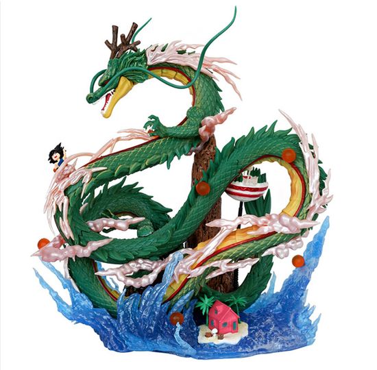 The Eternal Dragon Shenron With Son Goku Action Figure Dragon BallZ