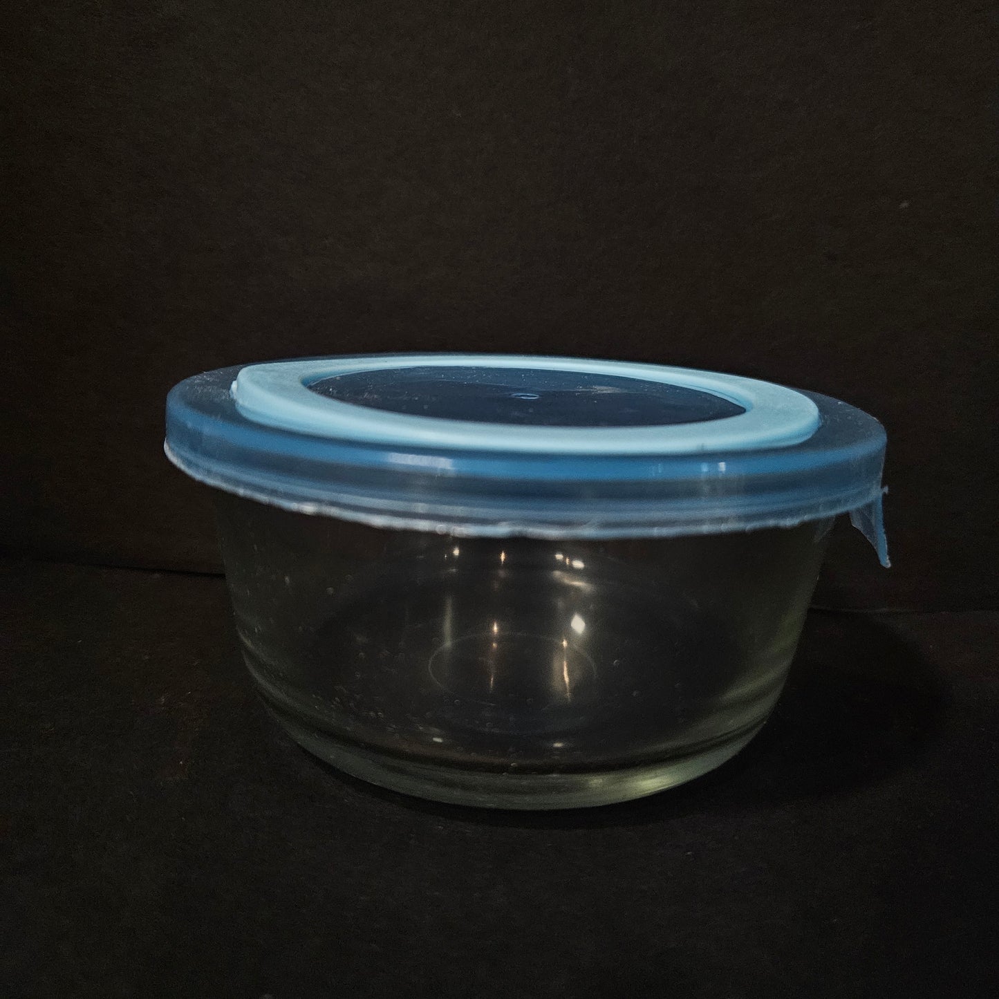 Shelly Glassware Nano glass storage bowl with lid