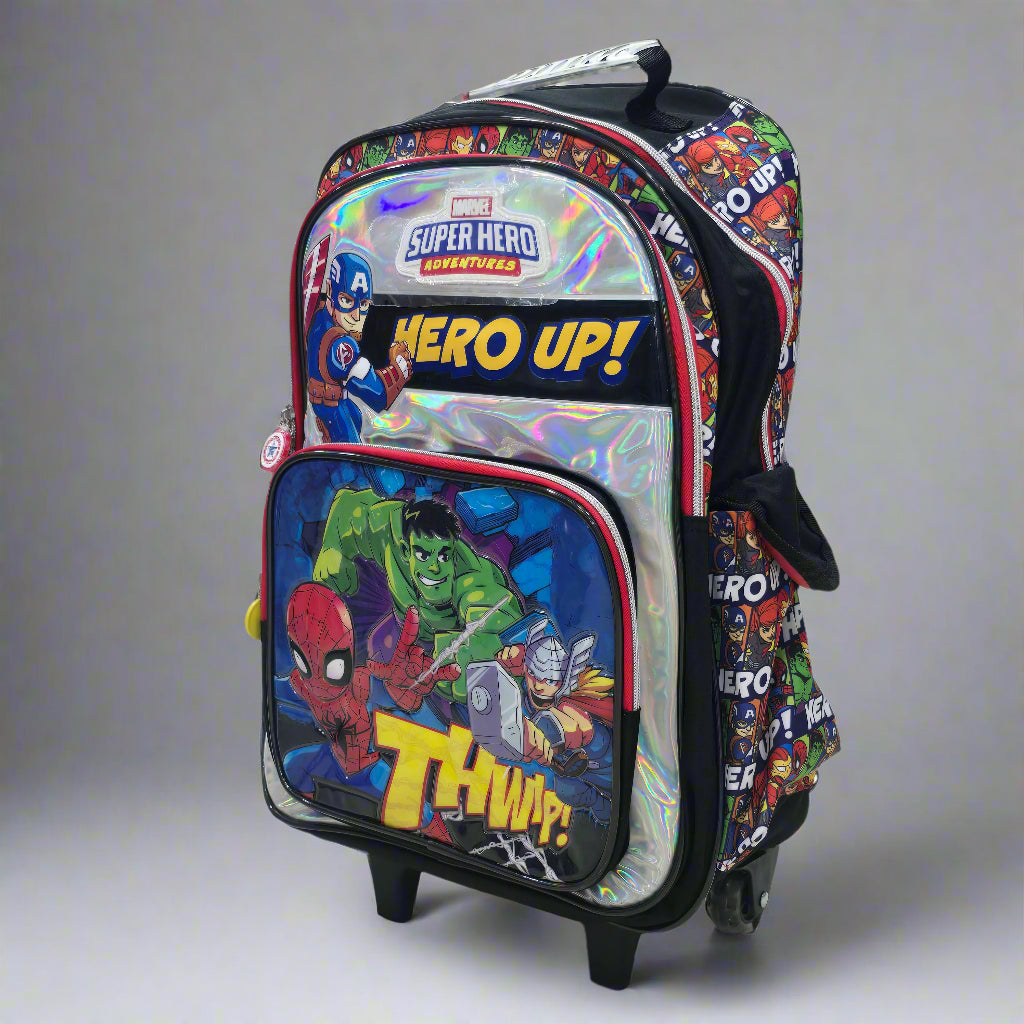 Super Hero School trolley bag