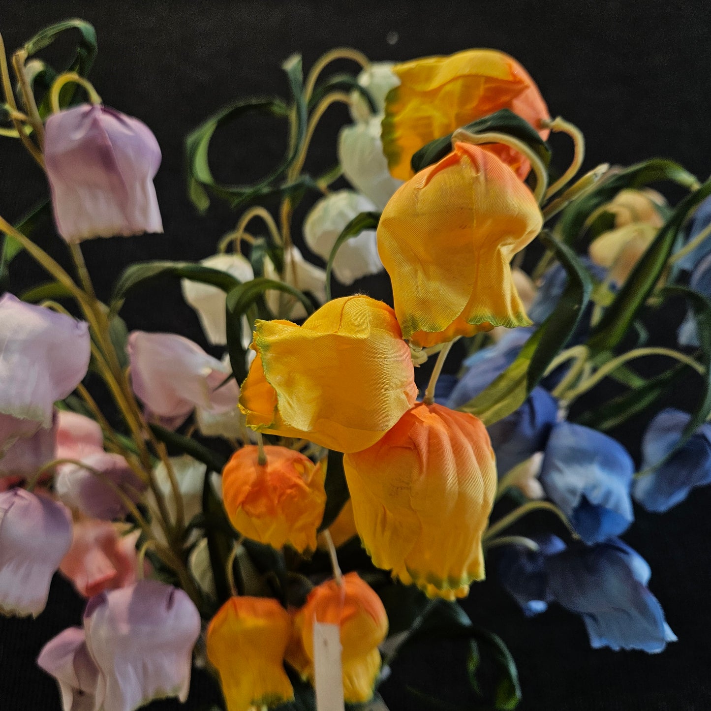 Sandersonia aurantiaca Artificial banquet single flower stems for Home,Garden & Office Decoration