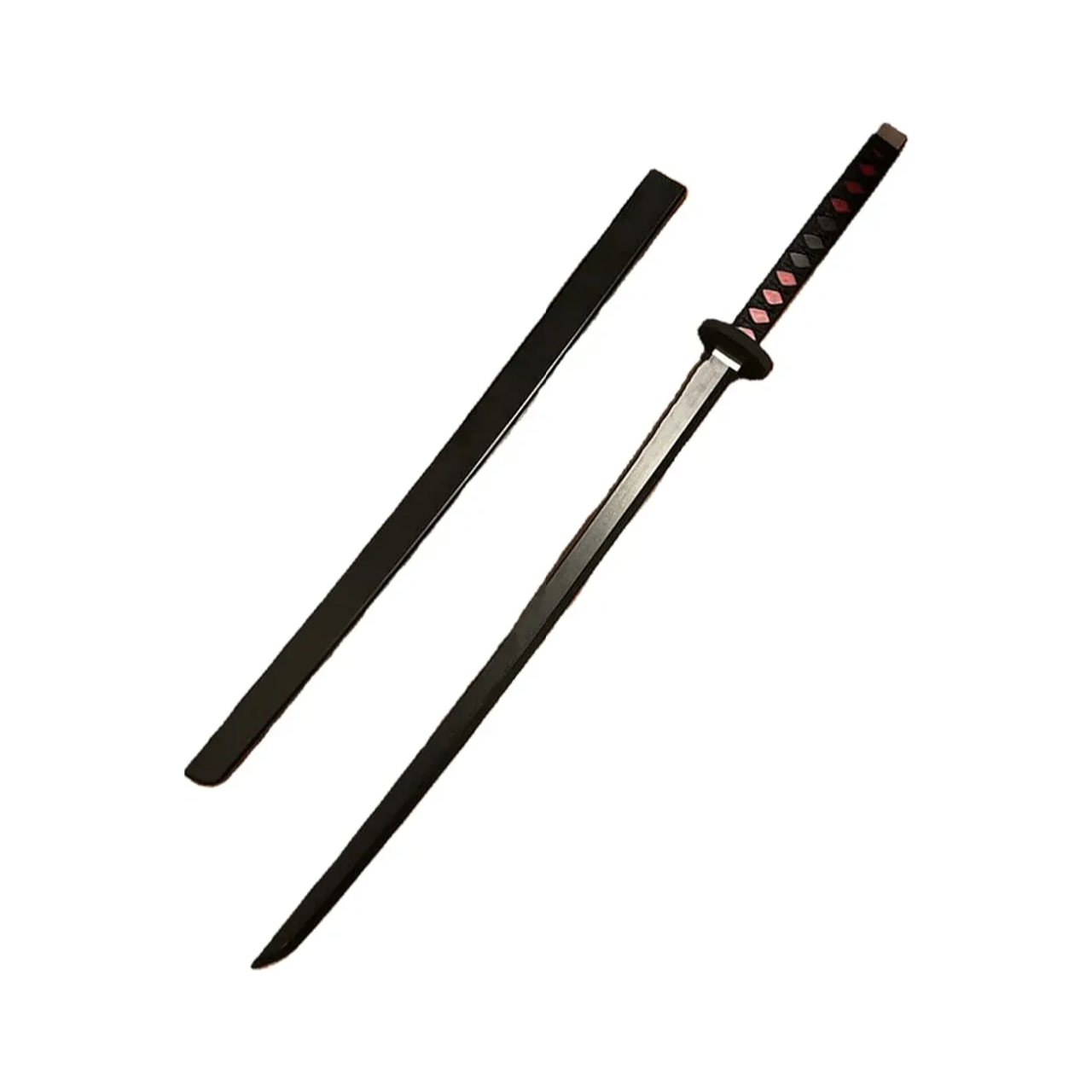 Halloween Prop Anime Cosplay Sword, Demon Slayer Swords,Demo Fantasy Agatsuma Zenitsu Swords Satoman Tanjirou Swords Shinazugawa Sanemi PU Material Xmas Birthday Gifts
