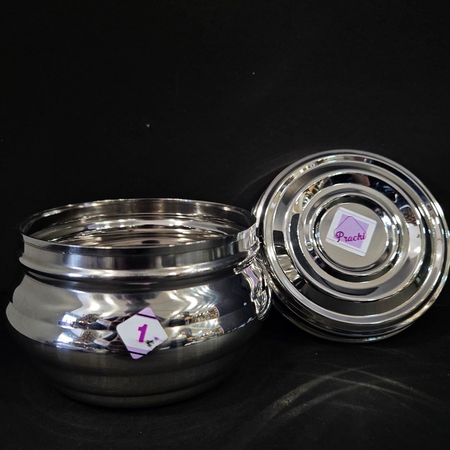 Stainless Steel Dabba Slim and Sleek small size Canister Storage Container