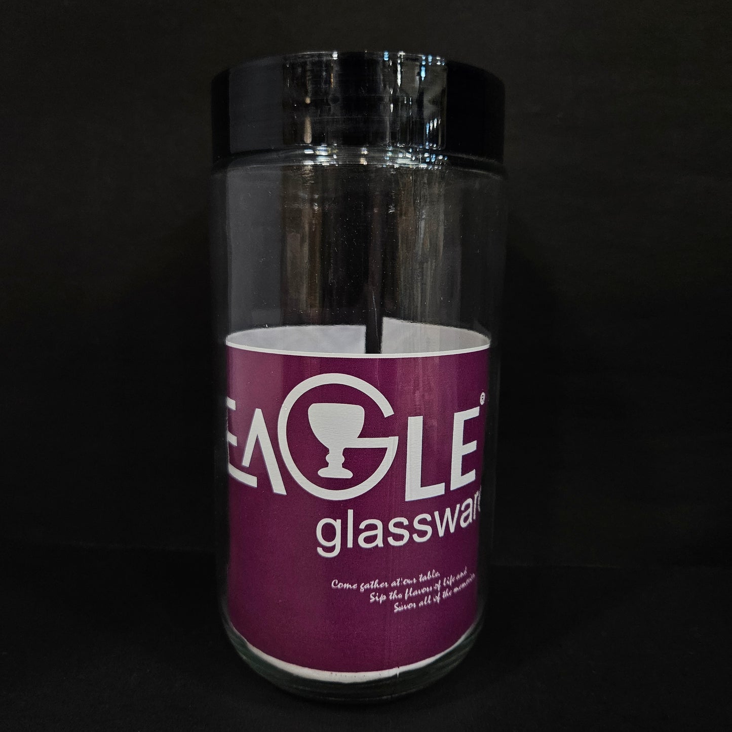 Eagle bold bells glass storage jar with Airtight lid for groceries & Dry Fruits Storage purpose