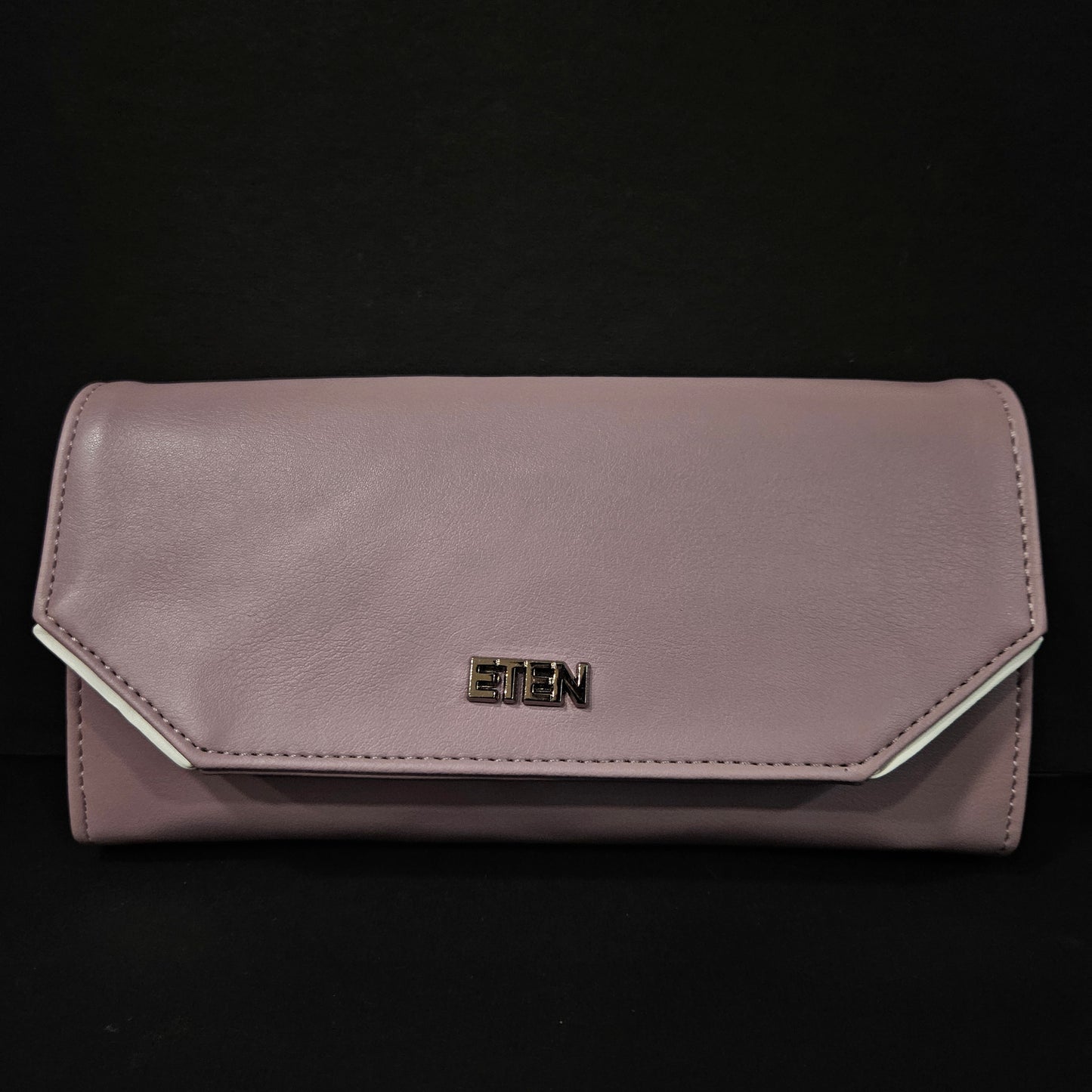 Leather Thin Slim Wallets for Women with magnetic Button