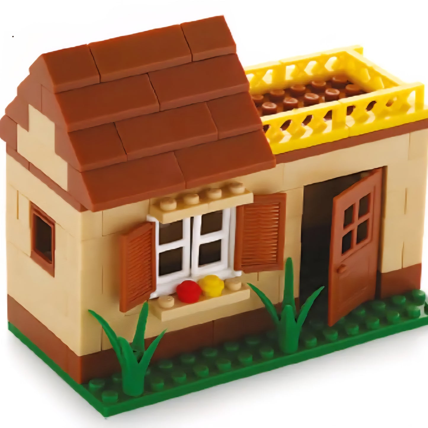 Junior cottage Building Blocks Toy for Kids | Enhances Imagination and Fun and Educational Playtime | Safe and Durable Design