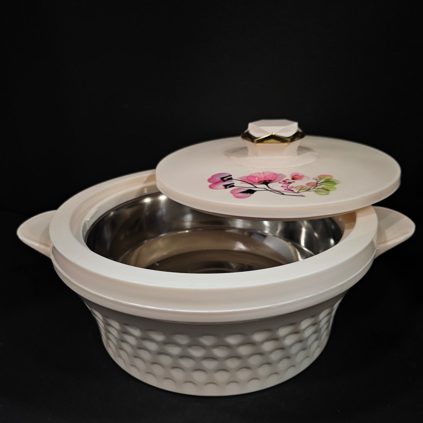 Tasva Elevate Insulated casserole Hot&Fresh Hotpack with 2400ml capacity keeps food warm for long hours