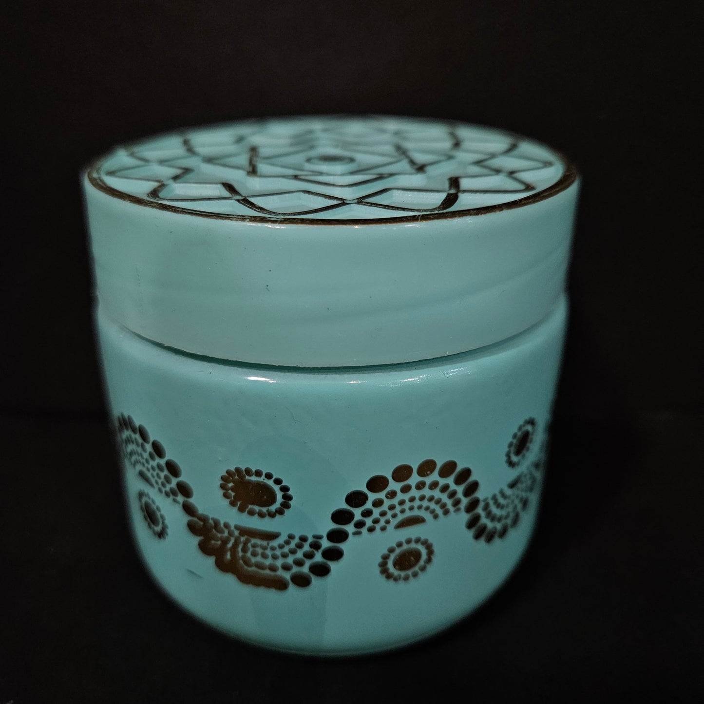 Shelly Glassware Karen glass jar with Designer Lid Perfect for Return gifting purpose