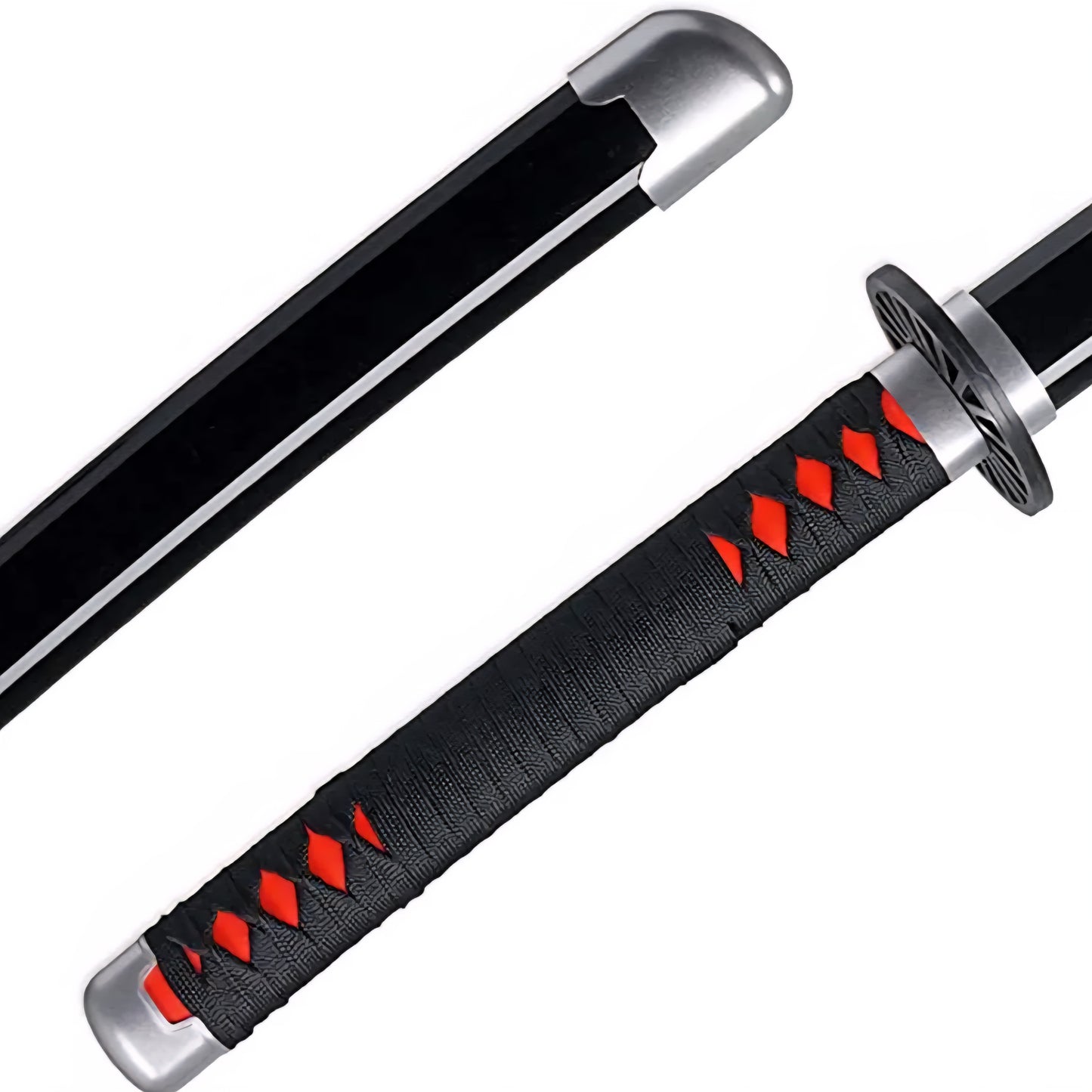 Halloween Prop Anime Cosplay Sword, Demon Slayer Swords,Demo Fantasy Agatsuma Zenitsu Swords Satoman Tanjirou Swords Shinazugawa Sanemi PU Material Xmas Birthday Gifts