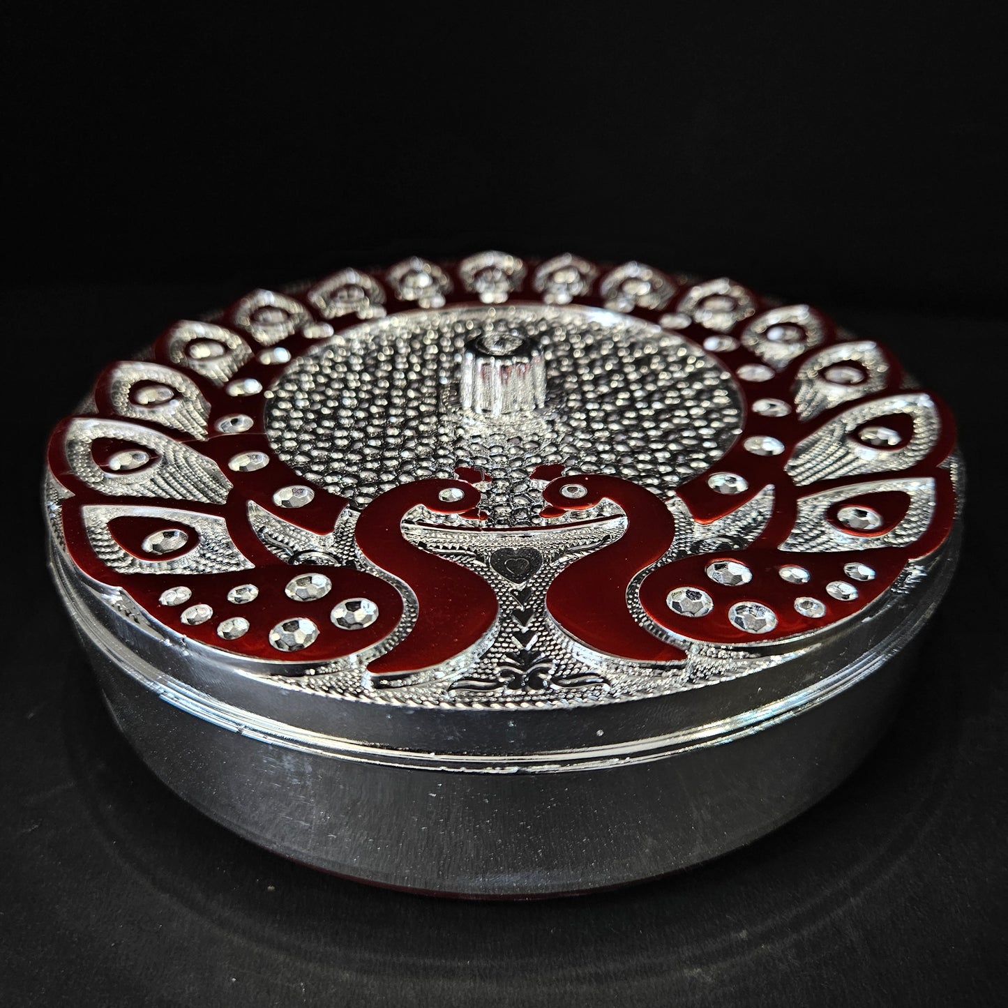 Shree Hari Multipurpose Peacock Fruit Storage Box Perfect for Return gifting