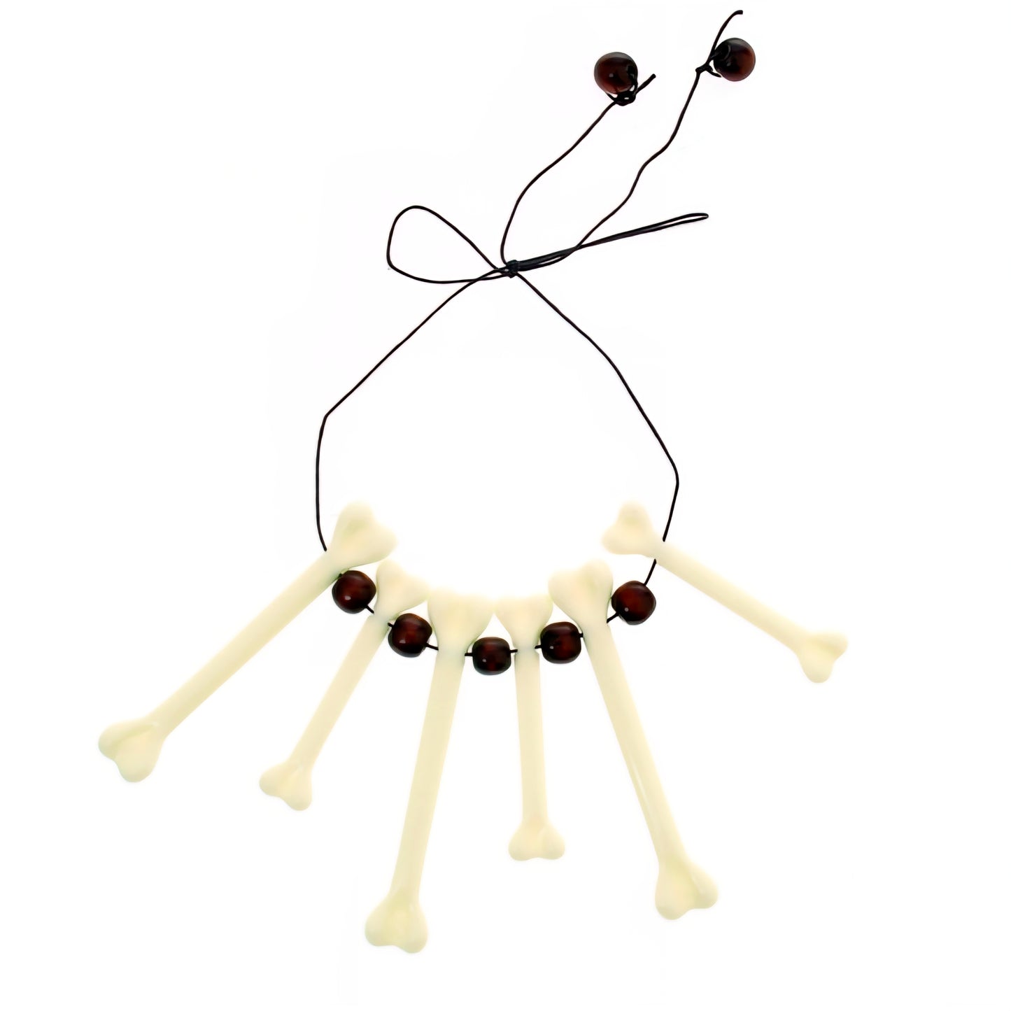 Carnival accessory Bones necklace For Halloween Party