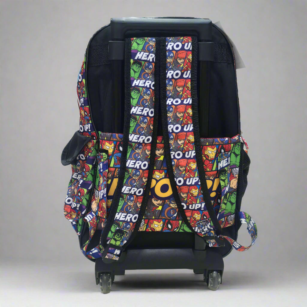 Super Hero School trolley bag