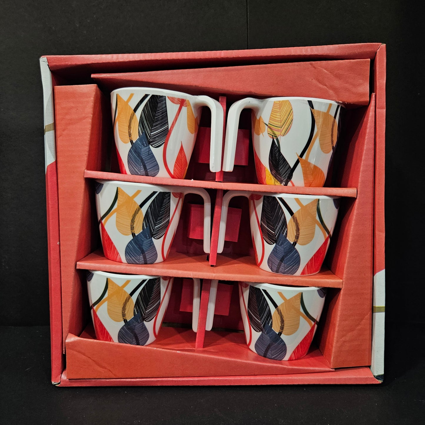 Rk coffee house melamine 6 pieces cup set perfect for Return gifting purpose