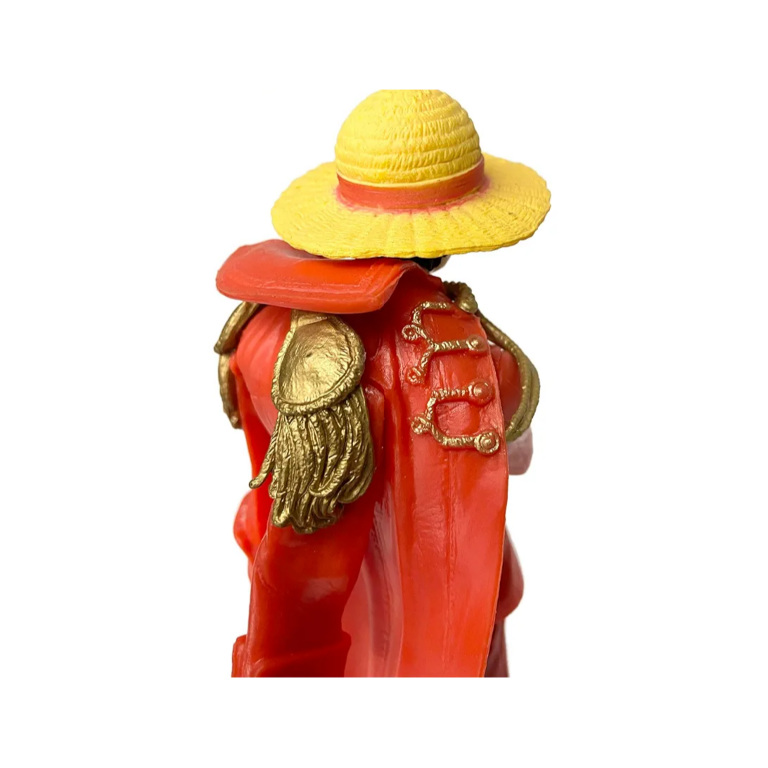 One Piece Monkey D.Luffy Action Figure Toy Anime Pirate Collectible Toy King Luffy Red Weeb Manga Merchandise