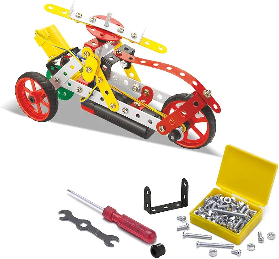 Mechanix engineering system for Creative kids with 8 Models 114 pieces for 8 years to 99 year old