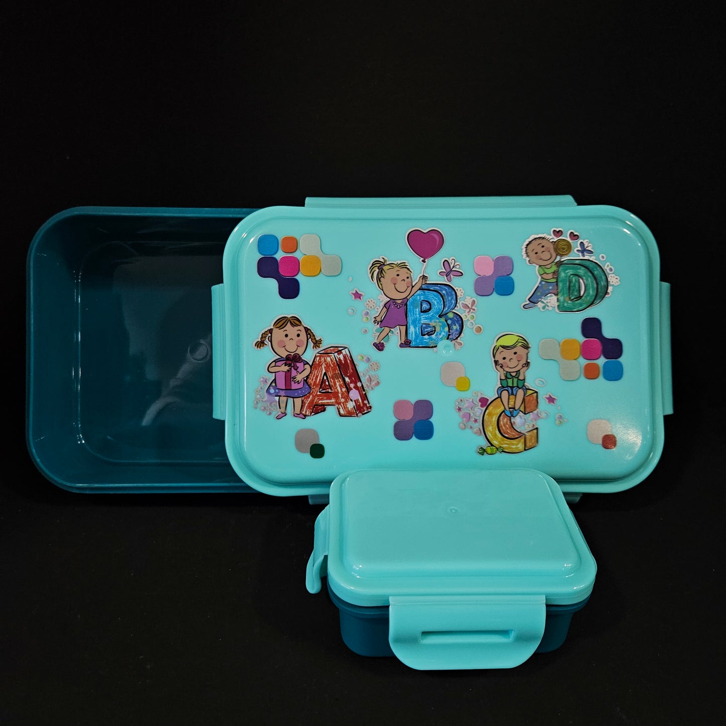 Bright Eat lunch Box with approx 1000ml & 200ml Capable 2 Boxes Perfect for kids return gifts