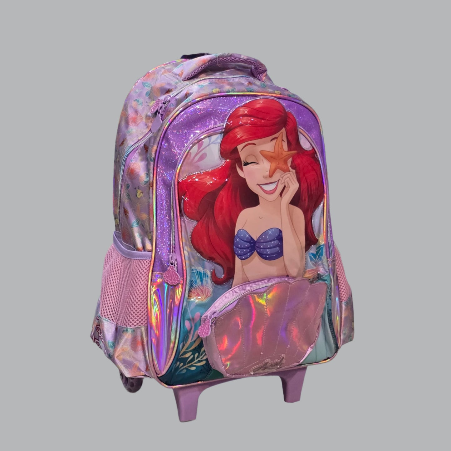 Princess trolley school bag