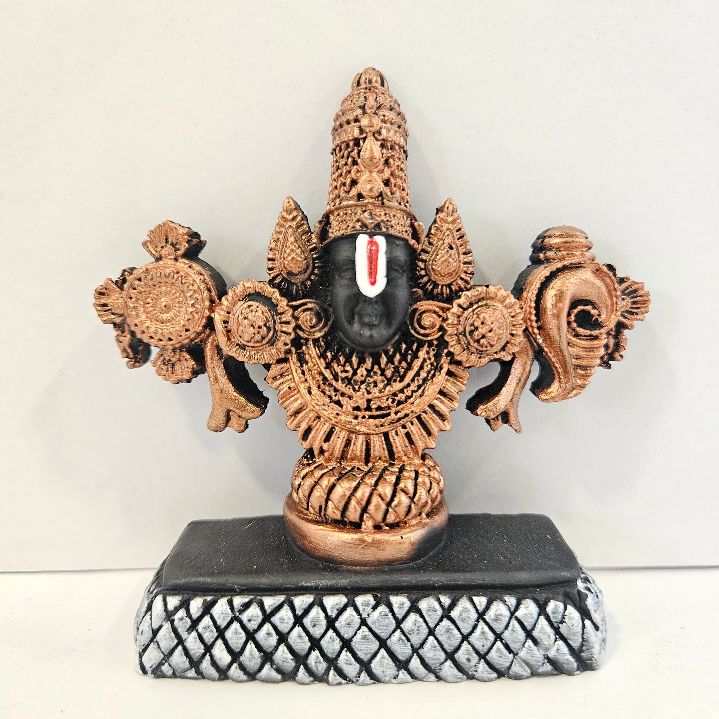 Lord Venkateswara Balaji Idol Antique Matte Finish Murti Tirupati Balaji Statue for Home Mandir, Office & Gifting