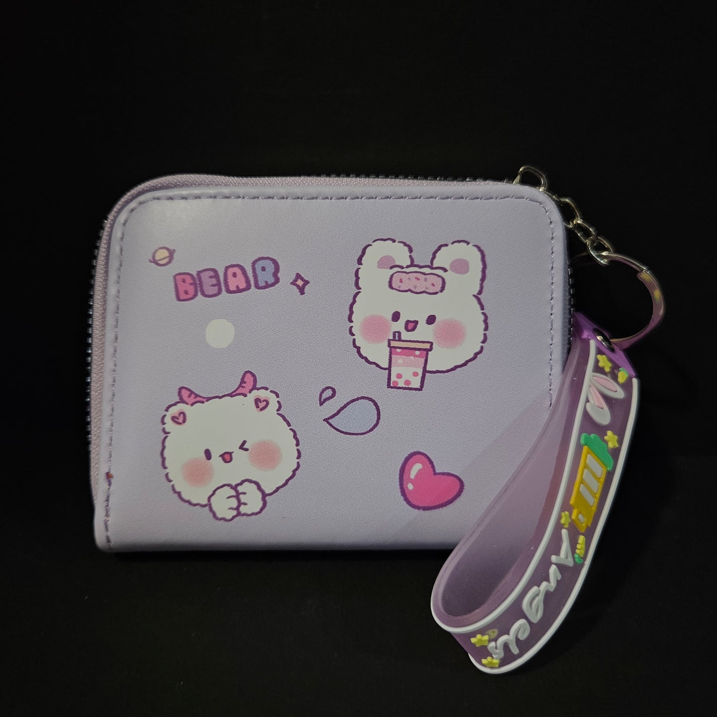 Women's Adorable Small Wallet Coin Purse Money zip Designer Card Case
