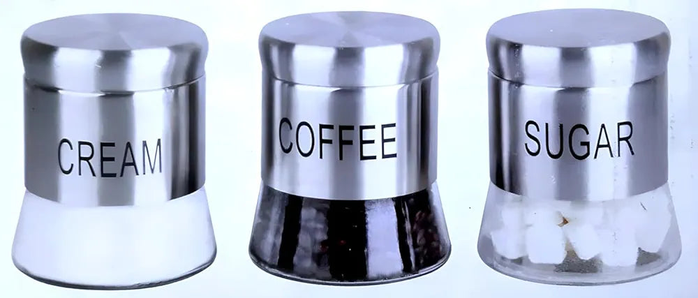 Kitchen Storage Containers ,Airtight Glass Canisters with Lids ,Canisters Jars,Ubha Dabba,Storage Coffee, Sugar, Flour, & Pantry Store,Modern Design for Home & Kitchen