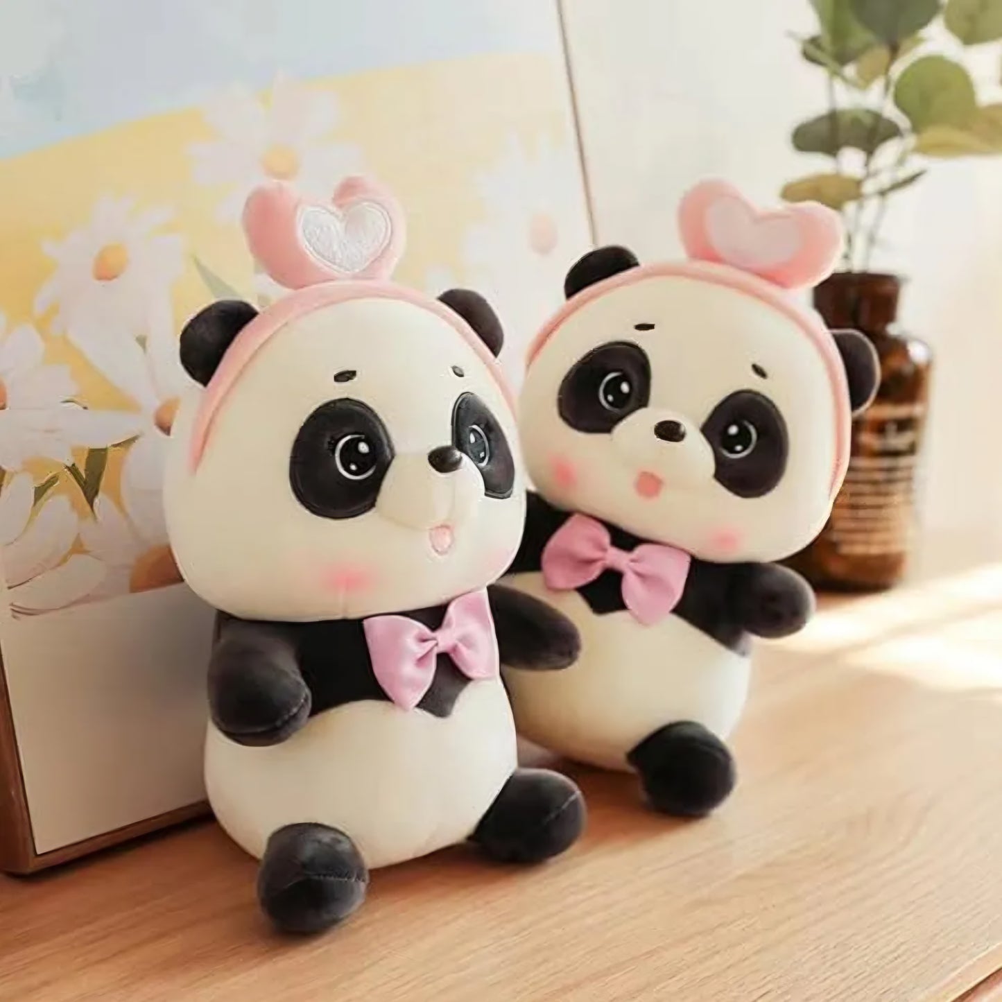 Baby Panda Soft Toy for Your Loved Ones Baby Panda with headbow soft toy