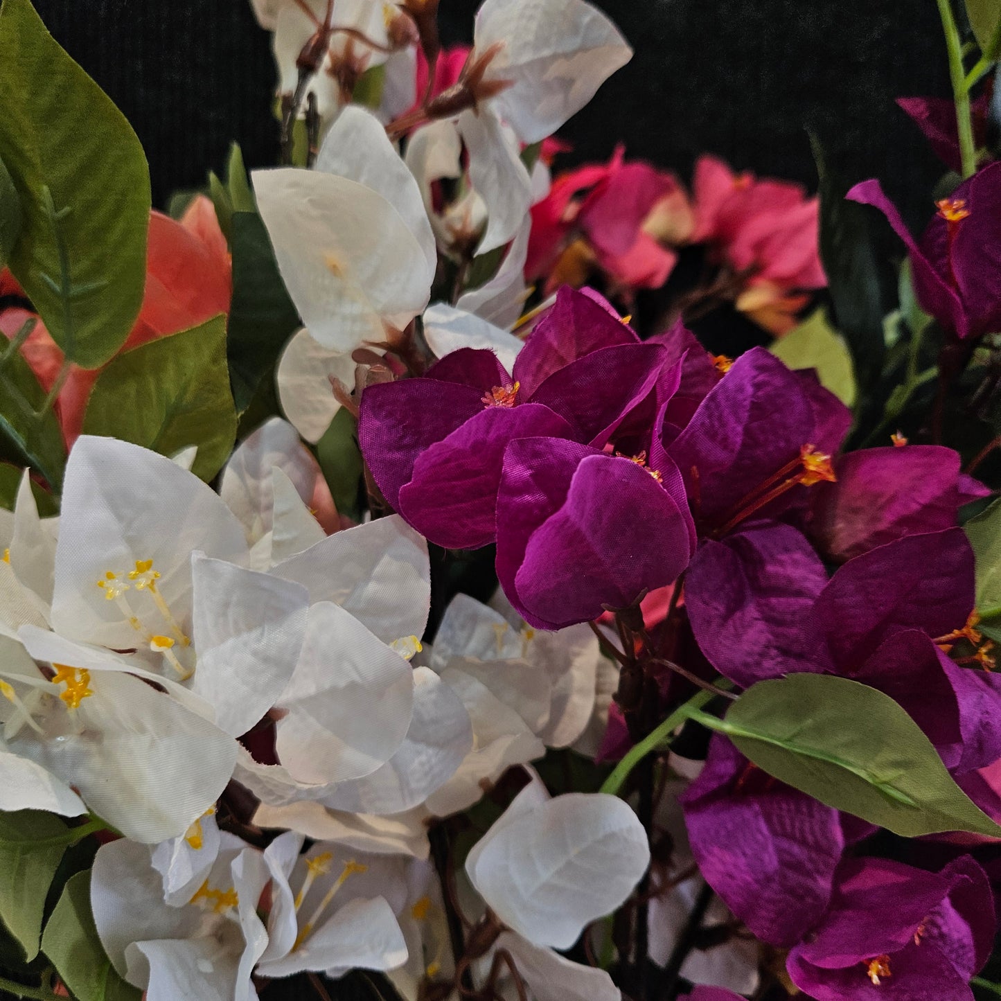 Bougainvillea Artificial banquet floweral stick to bring attractive elegant look to your home,Garden & Office