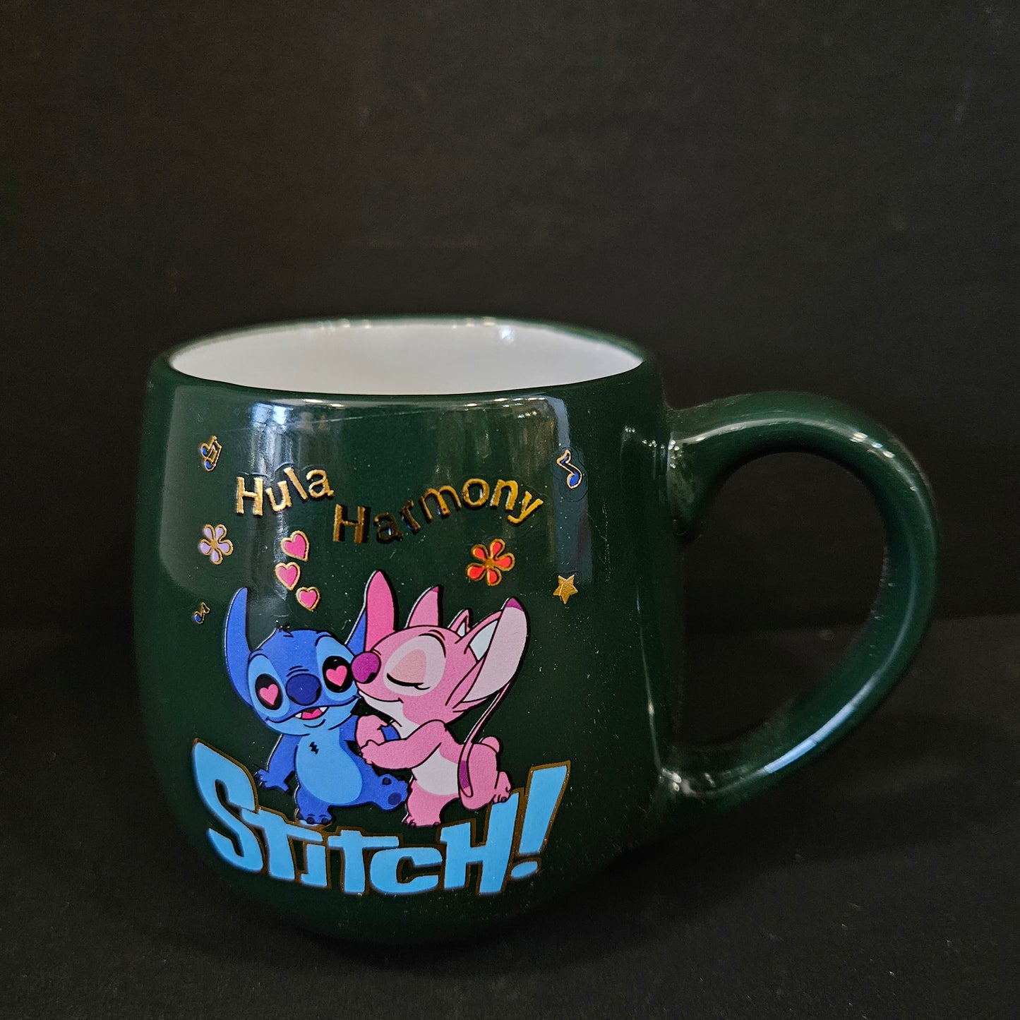 Hula harmony Stitch cartoon character printed Ceramic Simplicity mug