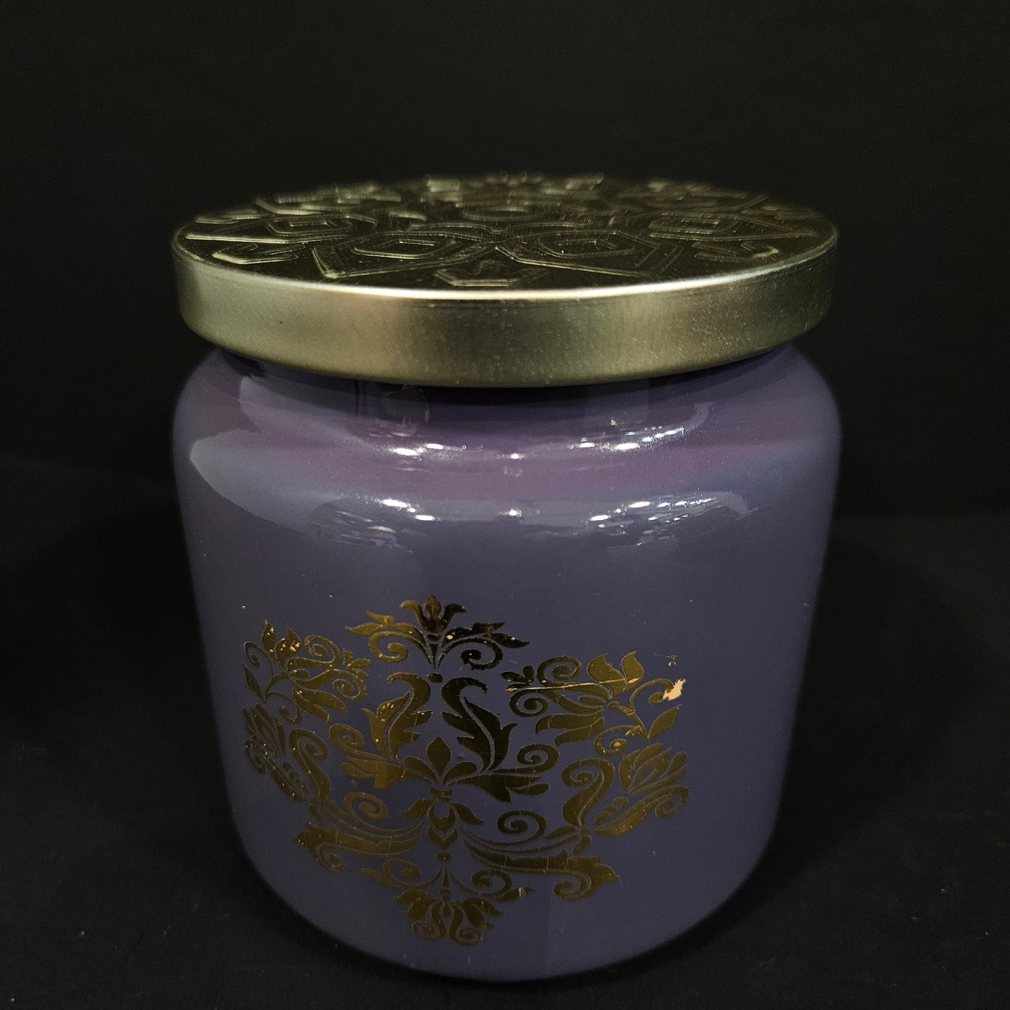 Shelly's Glassware Golden Berry High Quality glass jar with Golden handcrafted art prefect for Return gifting