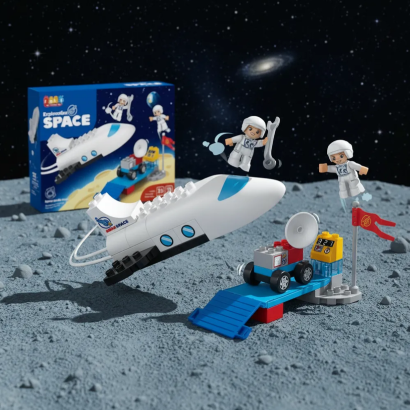 Space Exploration build more build your dream space kit set for kids above 3years old