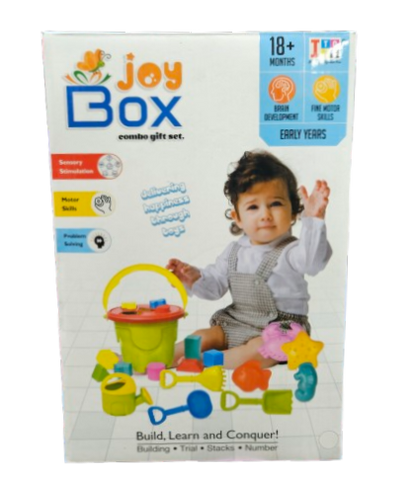 Joy Box Combo gift set for kids Shape Sorting with Beach play set perfect Combo Set for Kids