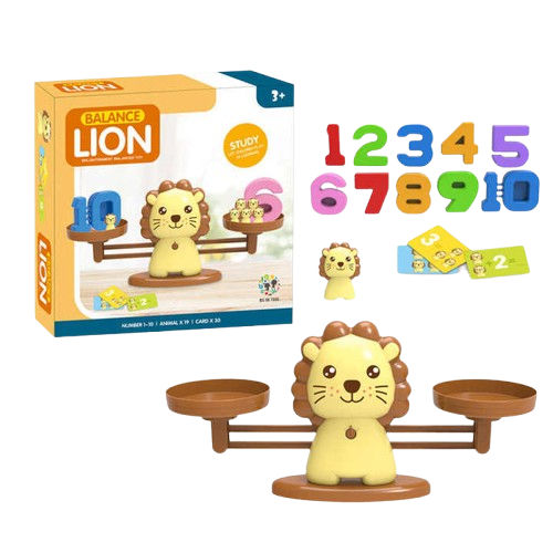 Lion Balancing Math and Fun Learning Toy for Kids Age above 4 years old