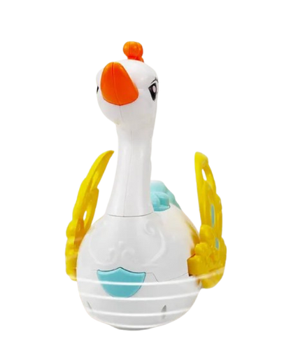 Egg laying Little Swan Play Toy Electric Universal Walk Fun Childrens Music Puzzle Toy