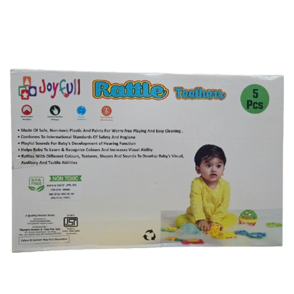 Rattle Teethers for babies rocking Rattles hand and eye coordination Sensory development toys with no sharp edges kit set for kids