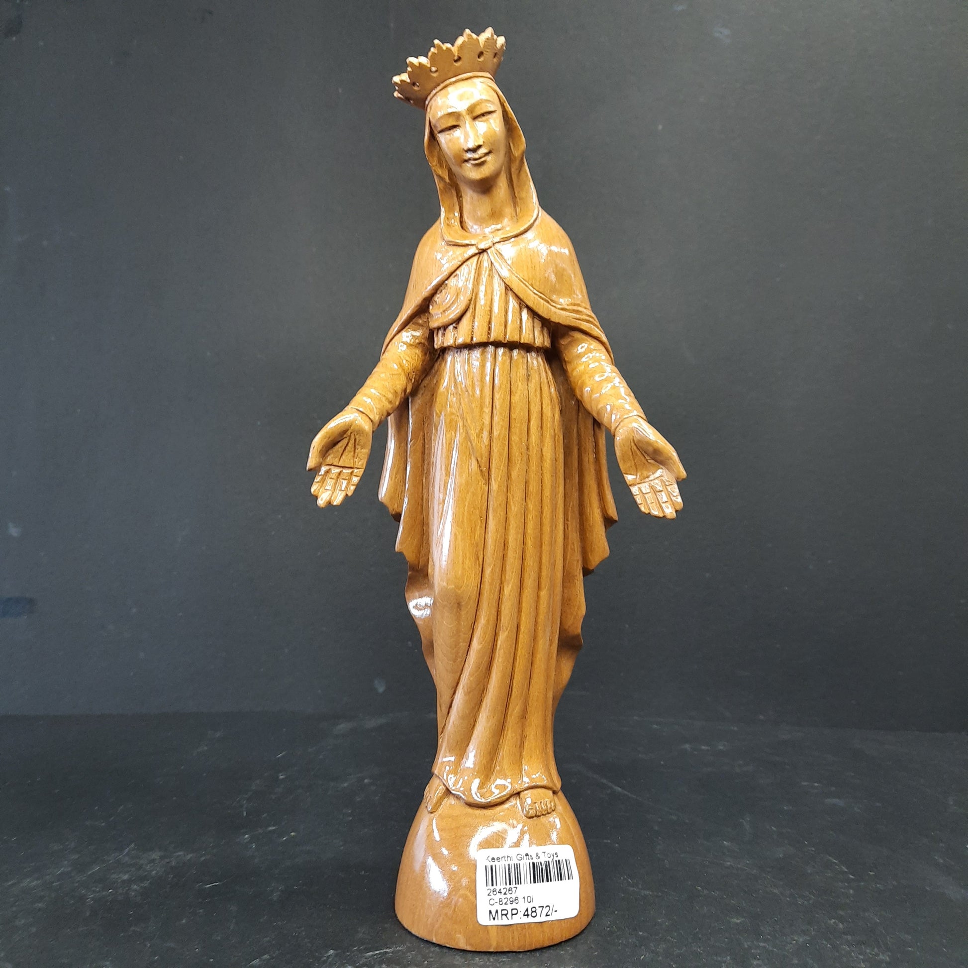 Wooden Mother Mary