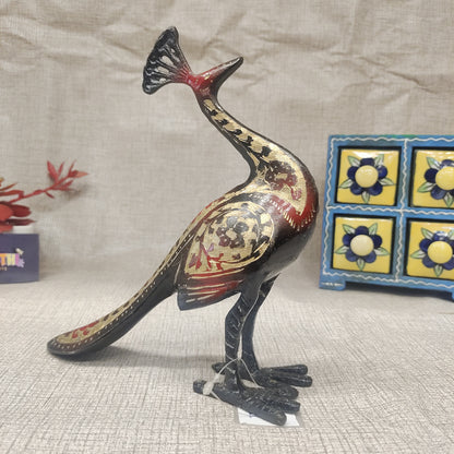 Brass antique peacock