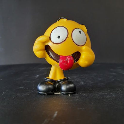Smile bubble head showpiece only single piece with one a moji