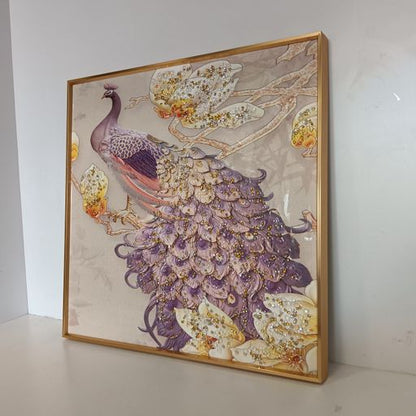 Crystal wall frames