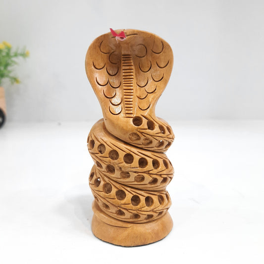 Wooden Snake Carved
