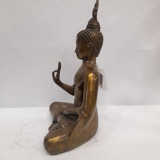 Brass buddha idol