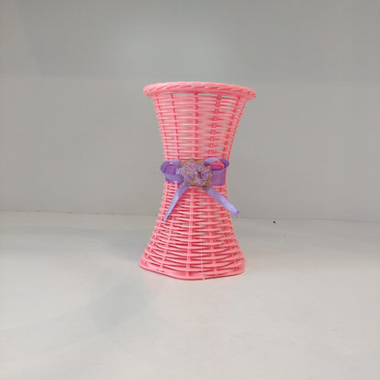 Rattan vase