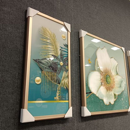 Crystal wall frames