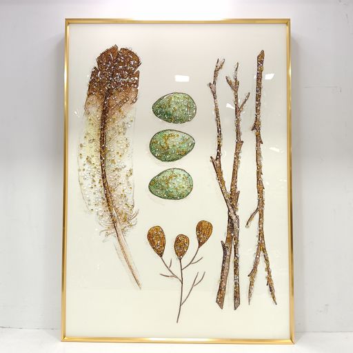 Crystal wall frames