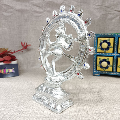 Natraj German silver idol