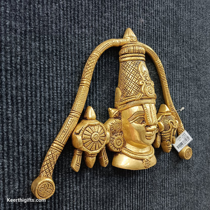 Balaji Wall decoration brass antique item