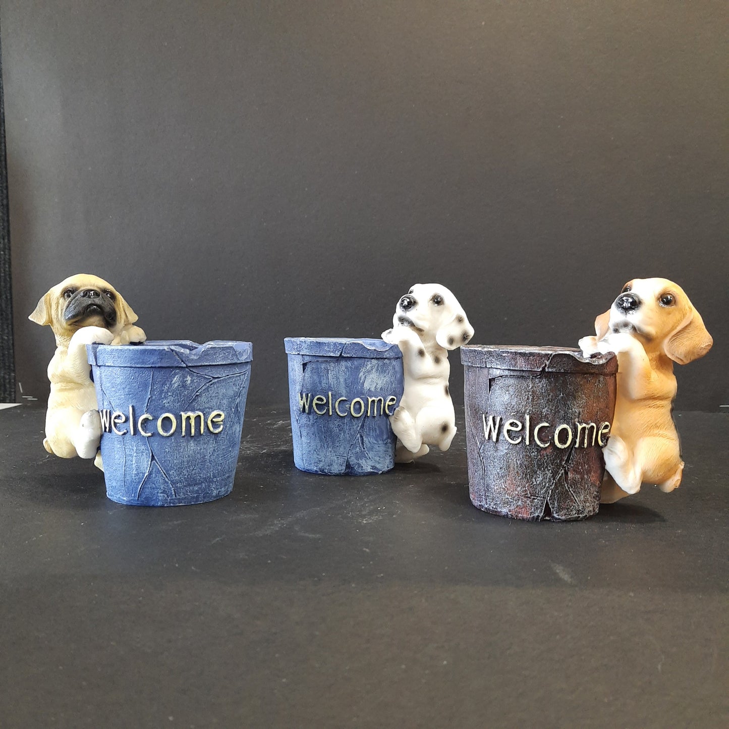 Welcome puppy pen stand