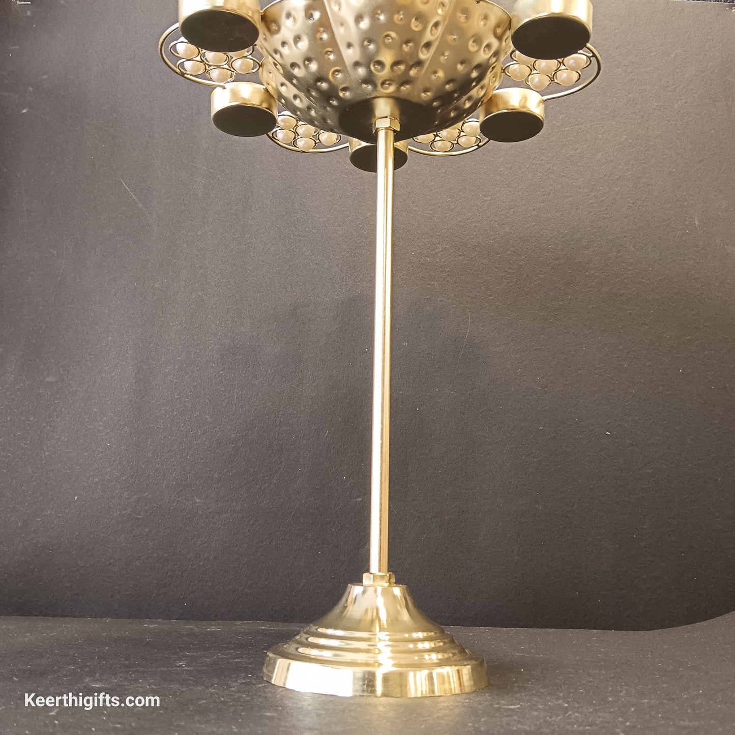 Long urli stand with candle or Diya holder