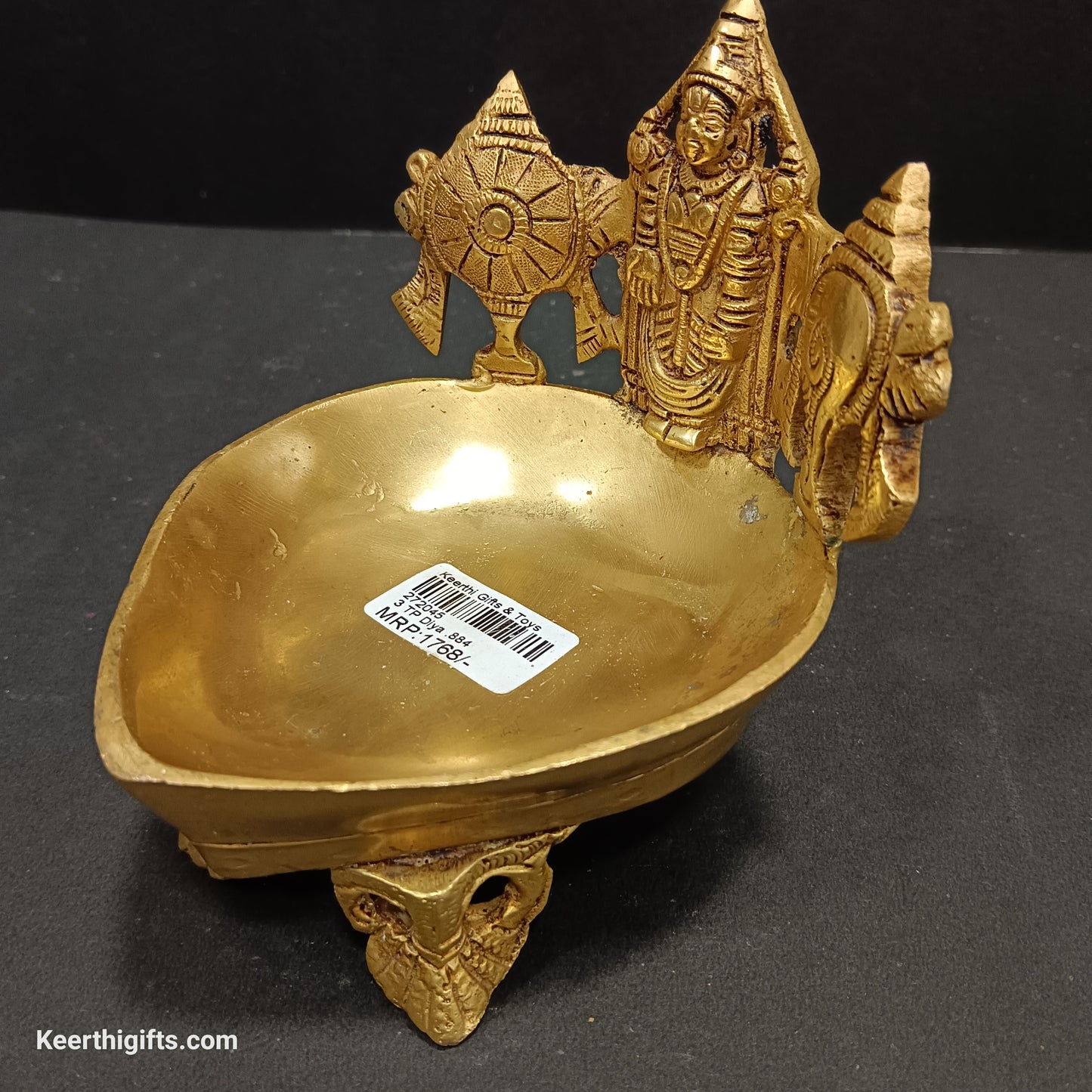 Balaji brass antique Diya