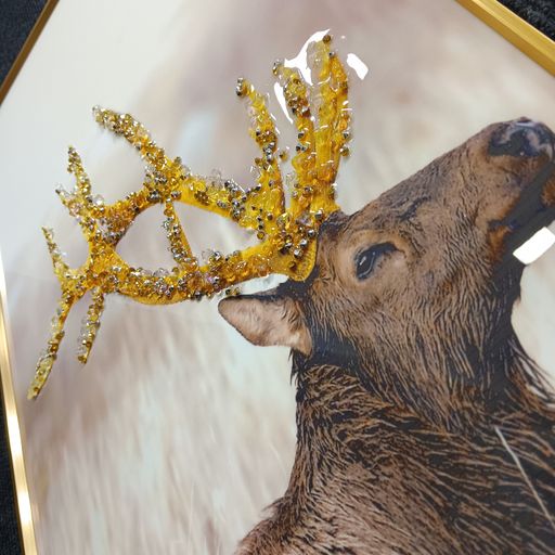 Crystal wall frames