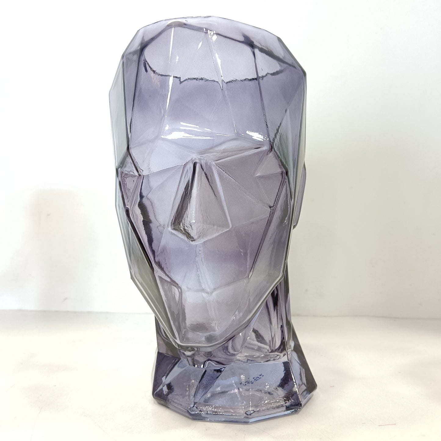 Human face glass Flower vase